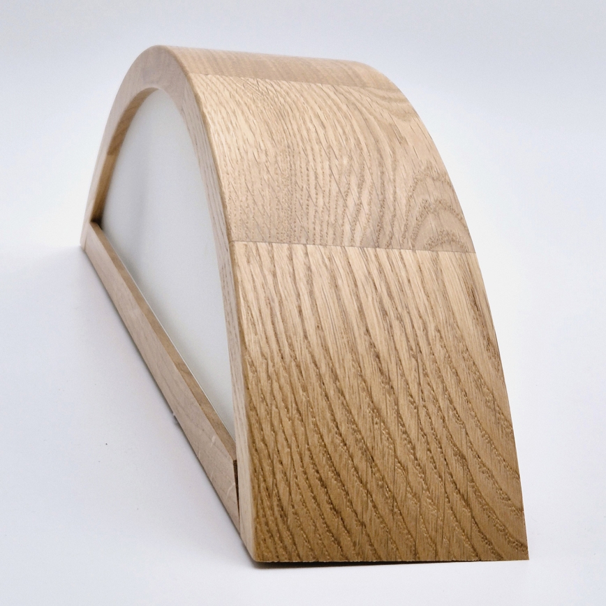 Brilagi - LED RGBW prigušiva zidna svetiljka CARVALHO 1xE27/15W/230V 2700-6500K Wi-Fi hrast