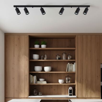 Brilagi - LED RGBW prigušiva ugradna spot svetiljka SELE MODERN 6xGU10/6,5W/230V 2700-6500K Wi-Fi crna