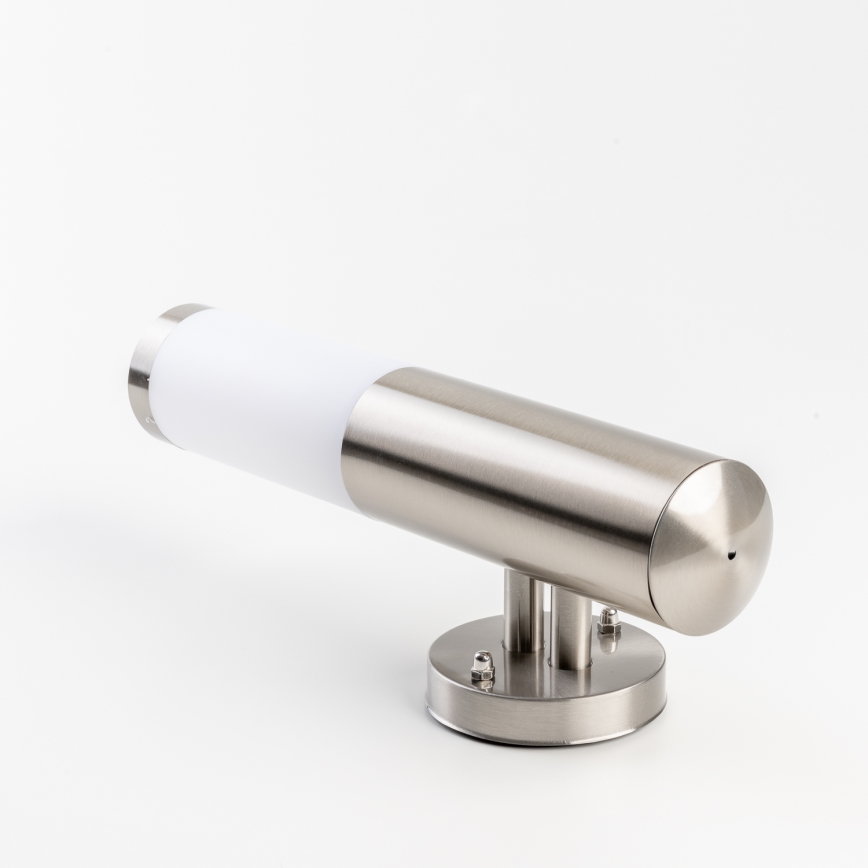 BRILAGI - LED RGBW prigušiva spoljna zidna lampa ELIA 1xE27/6,5W/230V 2700-6500K IP44 Wi-Fi mat hrom