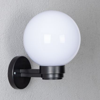 BRILAGI - LED RGBW prigušiva spoljna zidna svetiljka HARBOR 1xE27/12W/230V 2700-6500K IP33 crna/bela