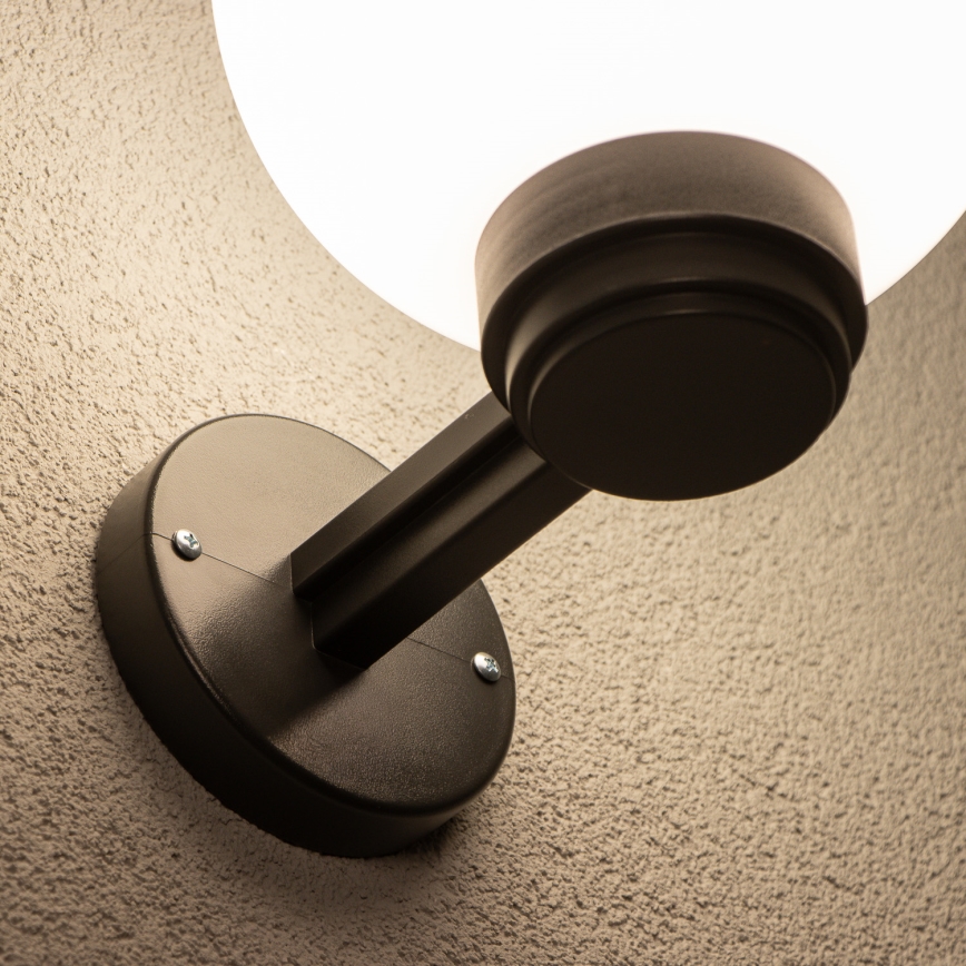 BRILAGI - LED RGBW prigušiva spoljna zidna svetiljka HARBOR 1xE27/12W/230V 2700-6500K IP33 crna/bela