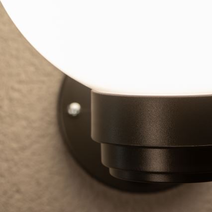 BRILAGI - LED RGBW prigušiva spoljna zidna svetiljka HARBOR 1xE27/12W/230V 2700-6500K IP33 crna/bela
