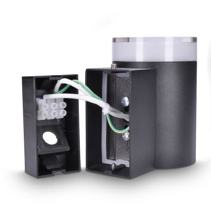 Brilagi - LED RGBW prigušiva spoljna zidna svetiljka MATERA 1xGU10/6W/230V 3000K IP54 crna + daljinski upravljač