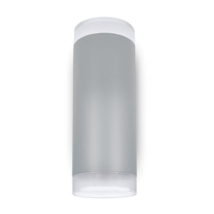 Brilagi - LED RGBW prigušiva spoljna zidna svetiljka MATERA 2xGU10/4,8W/230V 3000K IP54 siva + daljinski upravljač