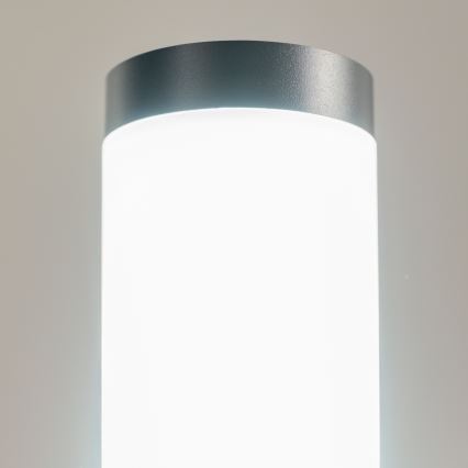 BRILAGI - LED RGBW prigušiva spoljašnja lampa sa utičnicom ELIA 1xE27/6,5W/230V 2700-6500K IP44 Wi-Fi 50 cm antracit