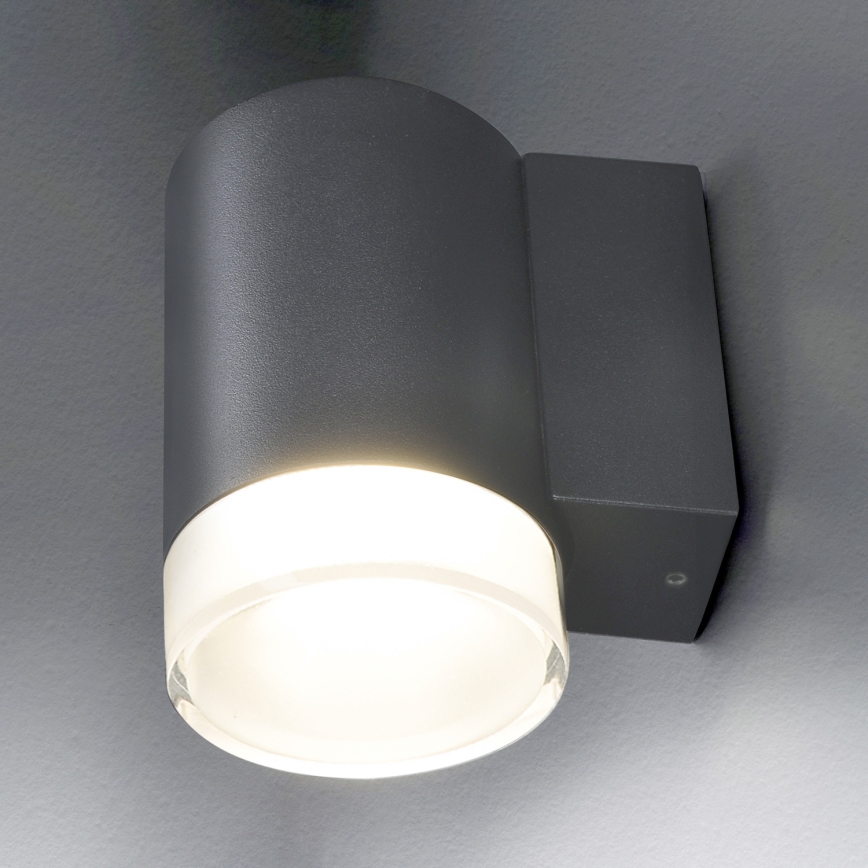 Brilagi - LED RGBW prigušiva spoljašnje zidno svetlo MATERA 1xGU10/6W/230V 3000K IP54 antracit + daljinski upravljač