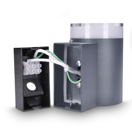 Brilagi - LED RGBW prigušiva spoljašnje zidno svetlo MATERA 1xGU10/6W/230V 3000K IP54 antracit + daljinski upravljač