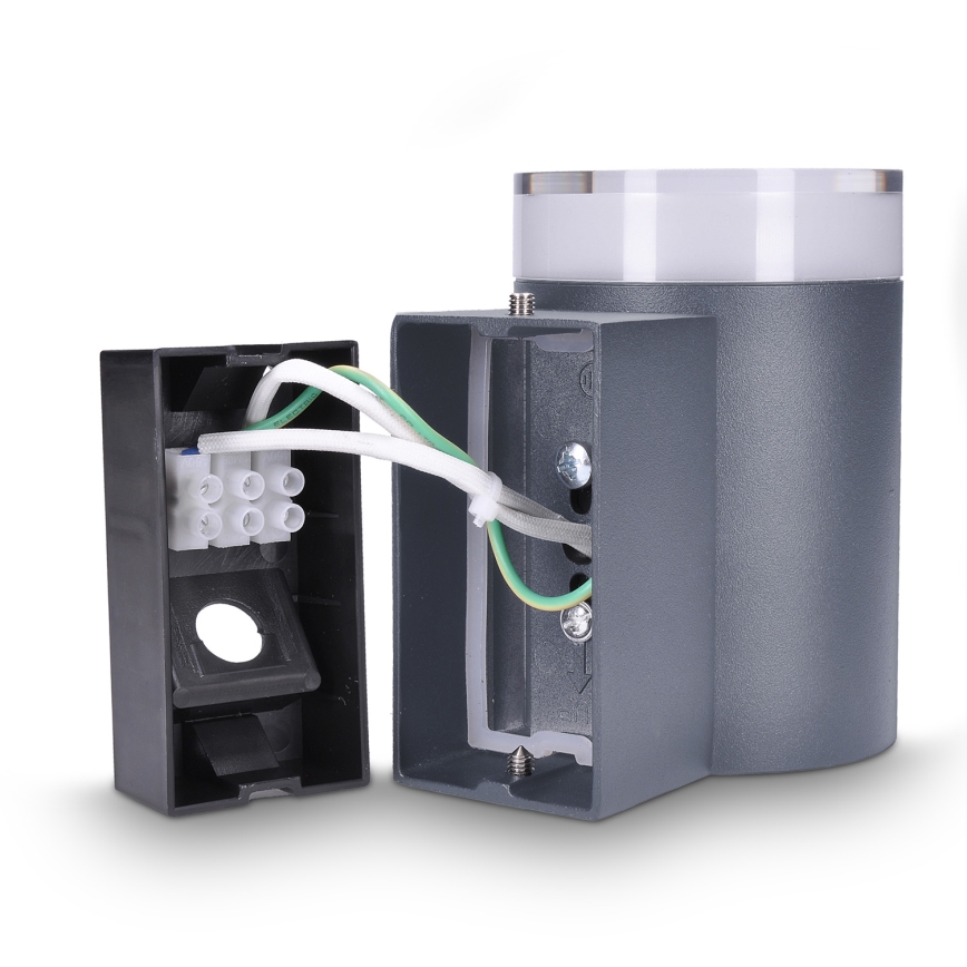 Brilagi - LED RGBW prigušiva spoljašnje zidno svetlo MATERA 1xGU10/6W/230V 3000K IP54 antracit + daljinski upravljač