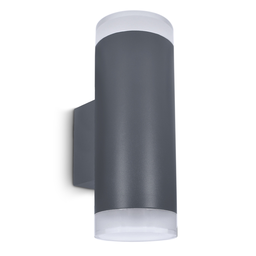 Brilagi - LED RGBW prigušiva spoljna zidna svetiljka MATERA 2xGU10/4,8W/230V 3000K IP54 antracit + daljinski upravljač