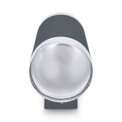 Brilagi - LED RGBW prigušiva spoljna zidna svetiljka MATERA 2xGU10/4,8W/230V 3000K IP54 antracit + daljinski upravljač