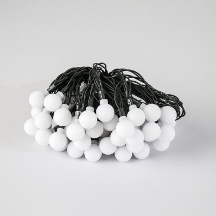 Brilagi - LED solarni dekorativni lanac BUBBLE 50xLED/8 funkcija 7m IP65 topla bela 600 mAh