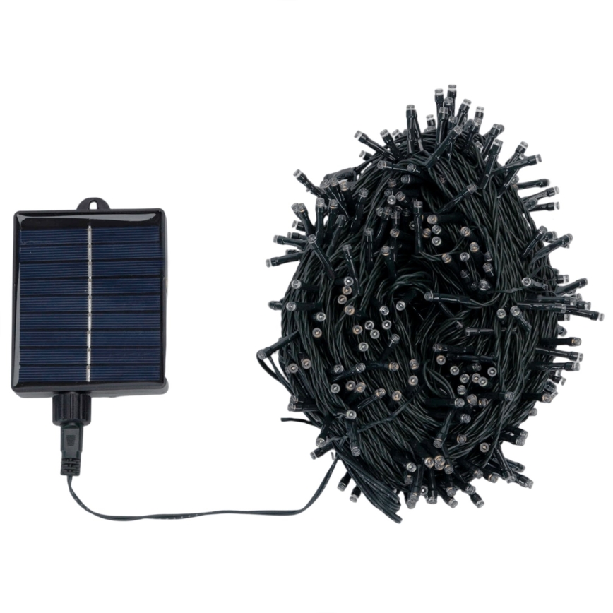 BRILAGI - LED solarni božićni niz 500xLED/8 funkcija 52m 1200 mAh IP65 topla bela