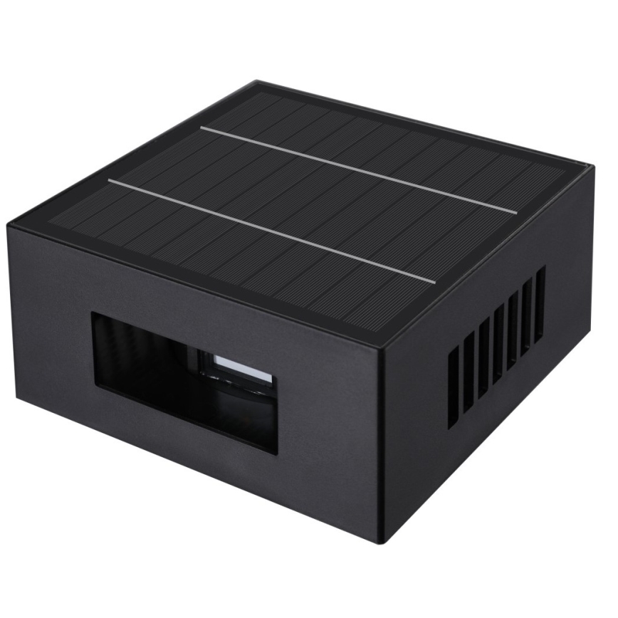Brilagi - LED solarno zidno svetlo BLOCK LED/2W/3,7V 1300 mAh IP44