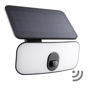 Brilagi - LED solarno zidno svetlo sa senzorom pokreta i sumraka ROOF LED/13W/5V 4000 mAh IP65