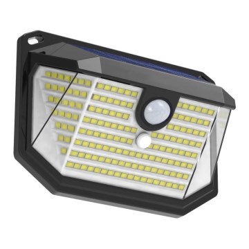 Brilagi - LED solarno zidno svetlo sa senzorom pokreta i sumraka WALLIE LED/4W/5,5V 1200mAh 6500K IP65