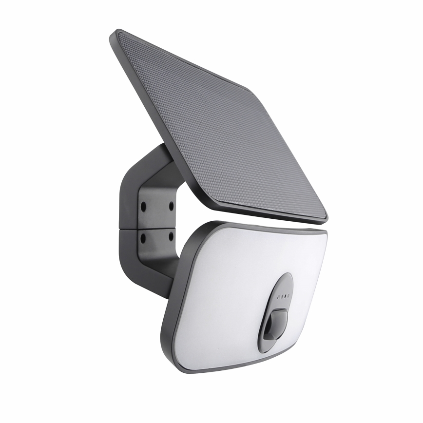 Brilagi - LED solarno zidno svetlo sa senzorom pokreta i sumraka ROOF LED/13W/5V 4000 mAh IP65
