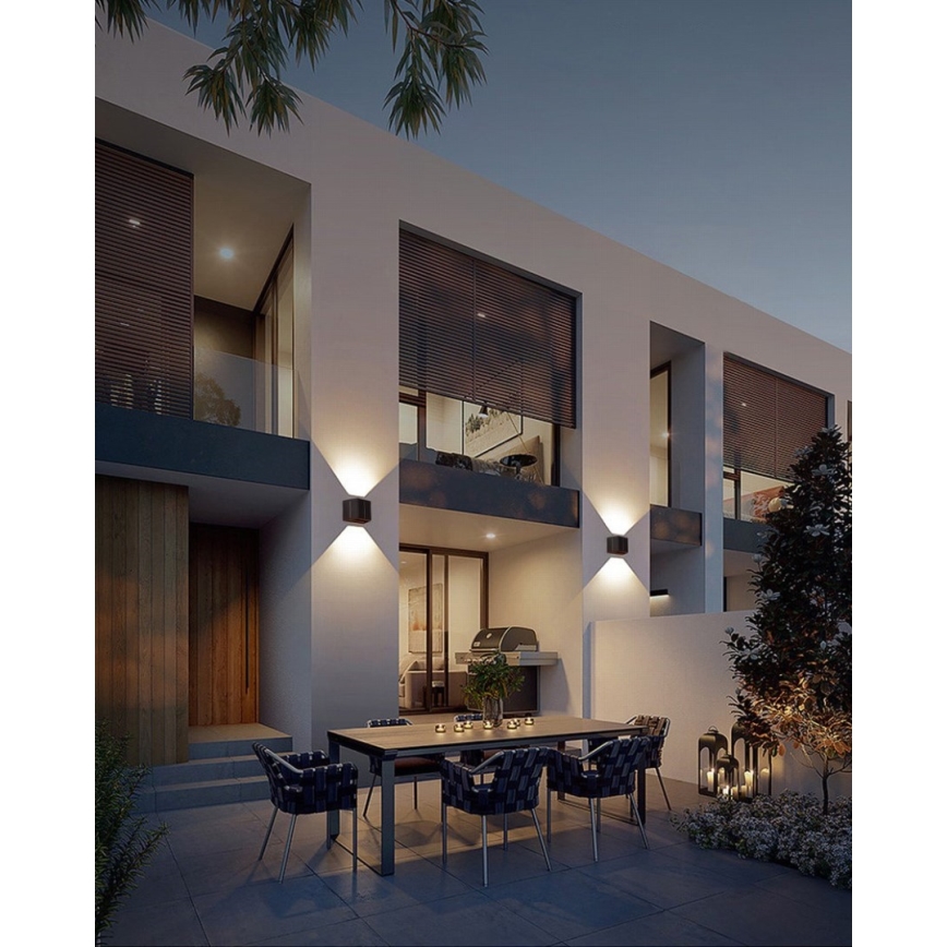 Brilagi - LED solarno zidno svetlo SOLAR CUBE LED/2W/3,2V 1300 mAh IP54