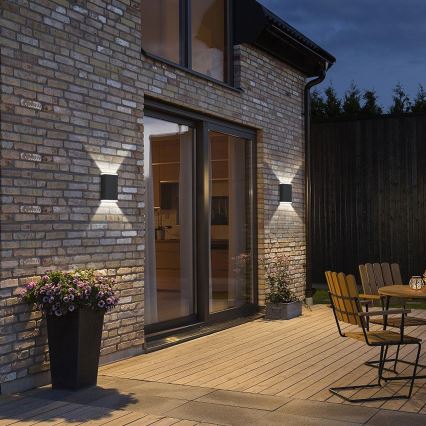 Brilagi - LED solarno zidno svetlo SUN GUARD LED/2W/3,7V 2000 mAh IP45