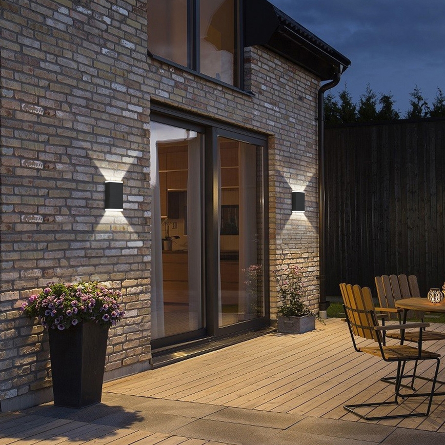 Brilagi - LED solarno zidno svetlo SUN GUARD LED/2W/3,7V 2000 mAh IP45