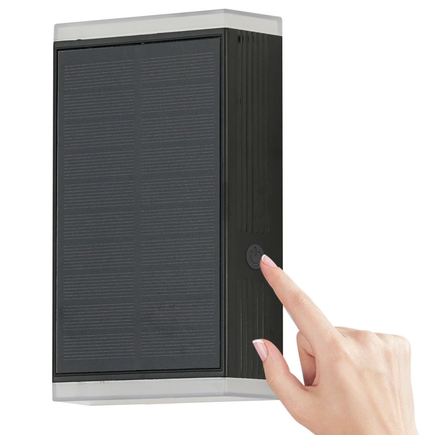 Brilagi - LED solarno zidno svetlo SUN GUARD LED/2W/3,7V 2000 mAh IP45