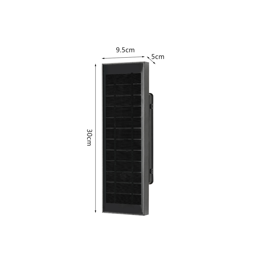 Brilagi - LED prigušiva solarno zidno svetlo SUN LED/2,5W/230V 30 cm 2000 mAh IP44