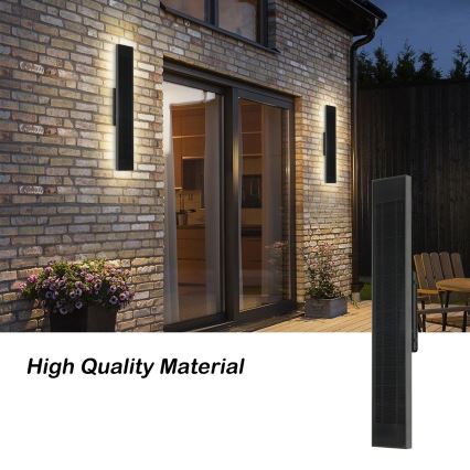 Brilagi - LED prigušiva solarna zidna svetiljka SUN LED/4W/230V 60 cm 4000 mAh IP44