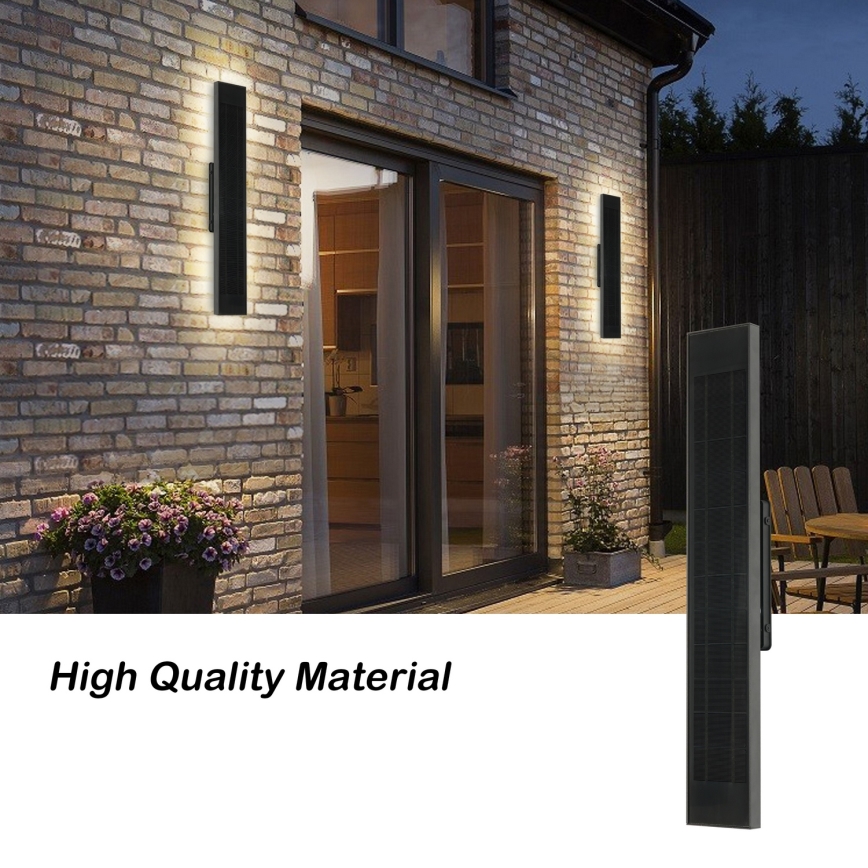 Brilagi - LED prigušiva solarna zidna svetiljka SUN LED/4W/230V 60 cm 4000 mAh IP44
