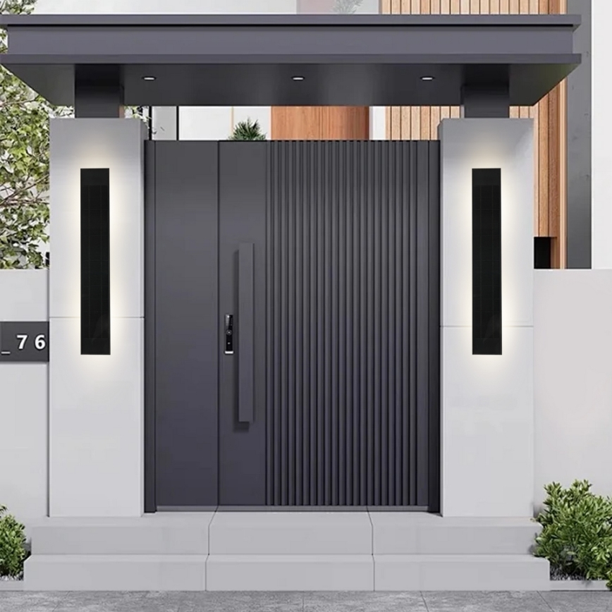 Brilagi - LED prigušiva solarna zidna svetiljka SUN LED/4W/230V 60 cm 4000 mAh IP44