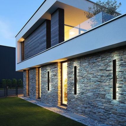 Brilagi - LED prigušiva solarna zidna svetiljka SUN LED/5,5W/230V 100 cm 6000 mAh IP44