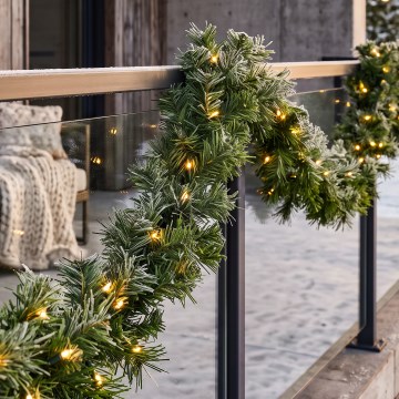 BRILAGI - LED Spoljašnja božićna dekoracija GIRLANDA 160xLED/230V 1000 cm IP44