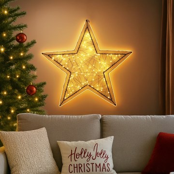Brilagi - LED spoljašnja božićna dekoracija LED/2,6W/230V IP44 47x45 cm zvezda