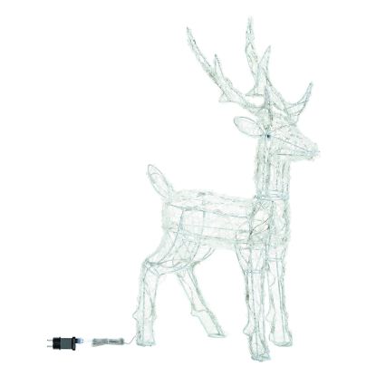 BRILAGI - LED spoljašnja božićna dekoracija LED/3,6W/8 funkcija 65 cm IP44 sob hladno bela