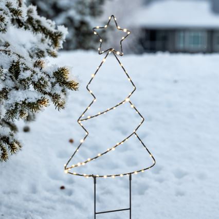 Brilagi - LED spoljašnja božićna dekoracija LED/3xAA IP44 68x29 cm bor