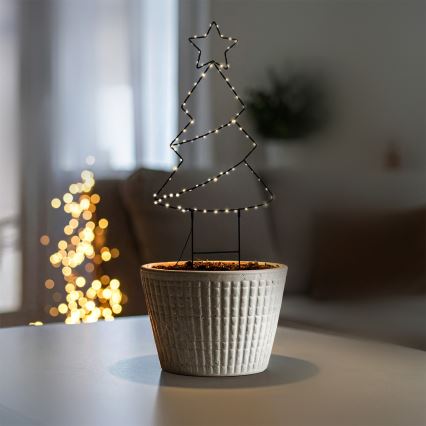 Brilagi - LED spoljašnja božićna dekoracija LED/3xAA IP44 68x29 cm bor