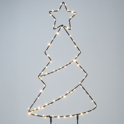 Brilagi - LED spoljašnja božićna dekoracija LED/3xAA IP44 68x29 cm bor
