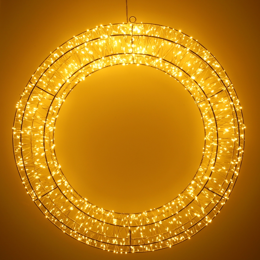 Brilagi - LED spoljašnja božićna dekoracija LED/6W/230V IP44, venac 50 cm