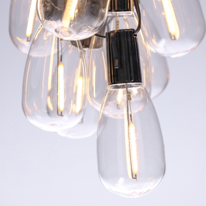 BRILAGI - LED spoljašnja božićna girlanda 10xLED/3xAA 3,2m IP44 topla bela