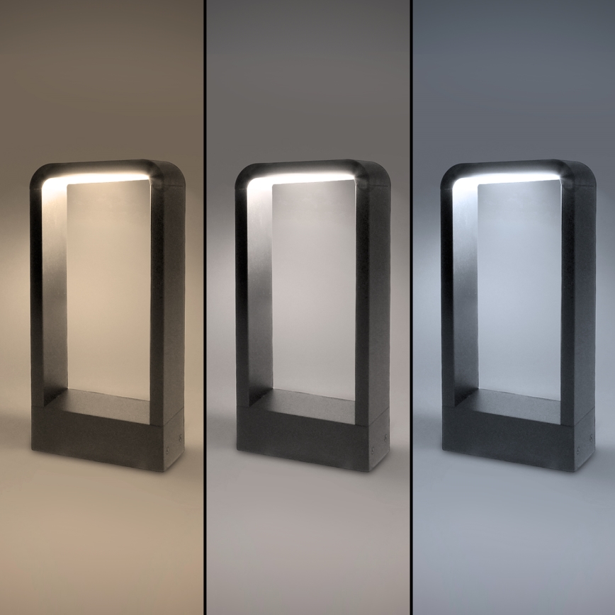 Brilagi - LED spoljašnja lampa BARI LED/7W/230V 3000/4000/6000K antracit IP54 30 cm