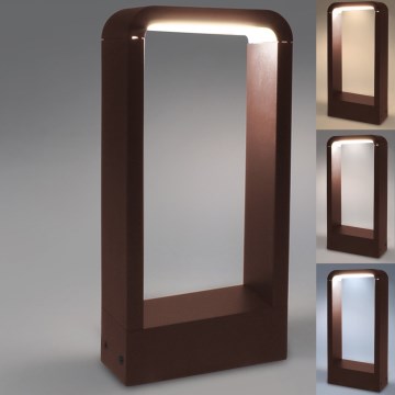Brilagi - LED spoljašnja lampa BARI LED/7W/230V 3000/4000/6000K braon IP54 30 cm