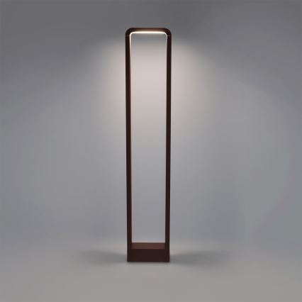 Brilagi - LED spoljašnja lampa BARI LED/7W/230V 3000/4000/6000K braon IP54 80 cm