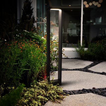 Brilagi - LED spoljašnja lampa BARI LED/7W/230V 3000/4000/6000K crna IP54 80 cm