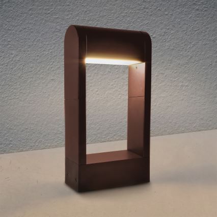 Brilagi - LED spoljašnja lampa CROTONE LED/7W/230V braon IP54 30 cm