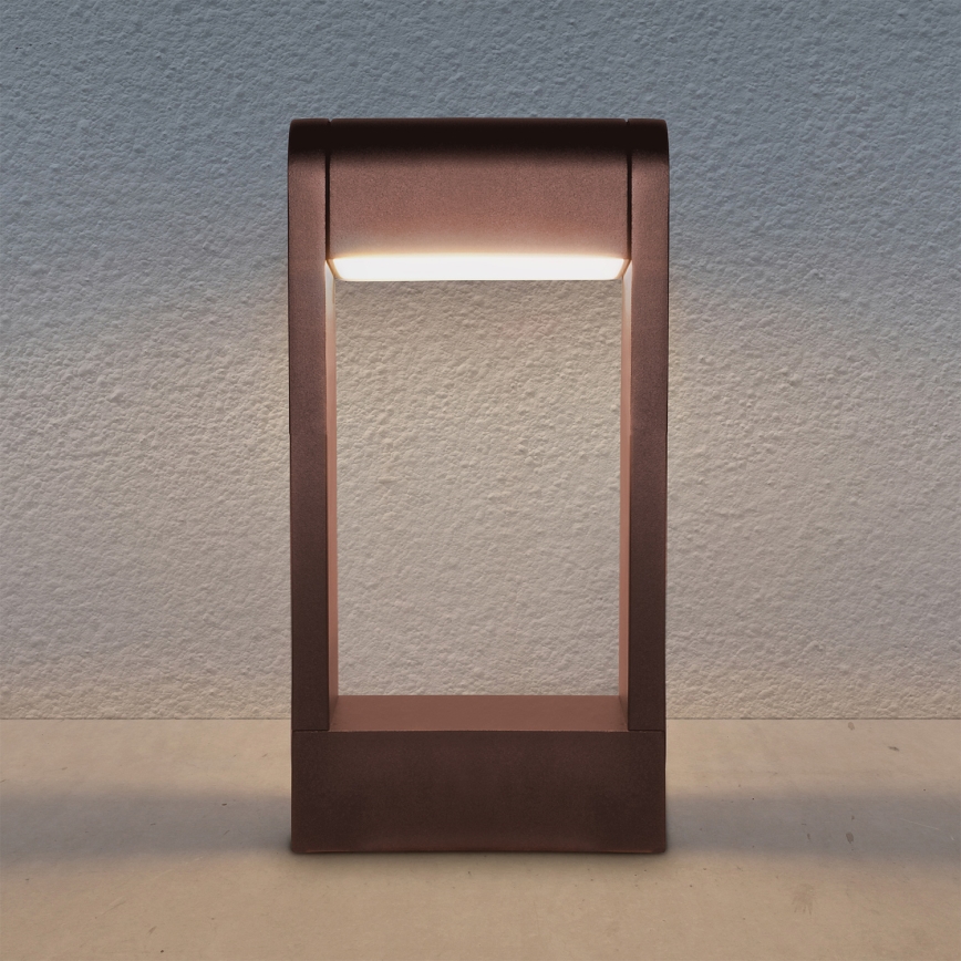 Brilagi - LED spoljašnja lampa CROTONE LED/7W/230V braon IP54 30 cm