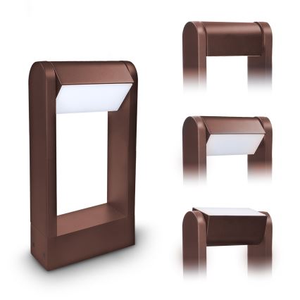 Brilagi - LED spoljašnja lampa CROTONE LED/7W/230V braon IP54 30 cm