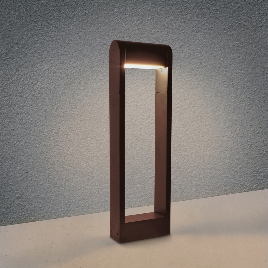 Brilagi - LED spoljašnja lampa CROTONE LED/7W/230V braon IP54 50 cm
