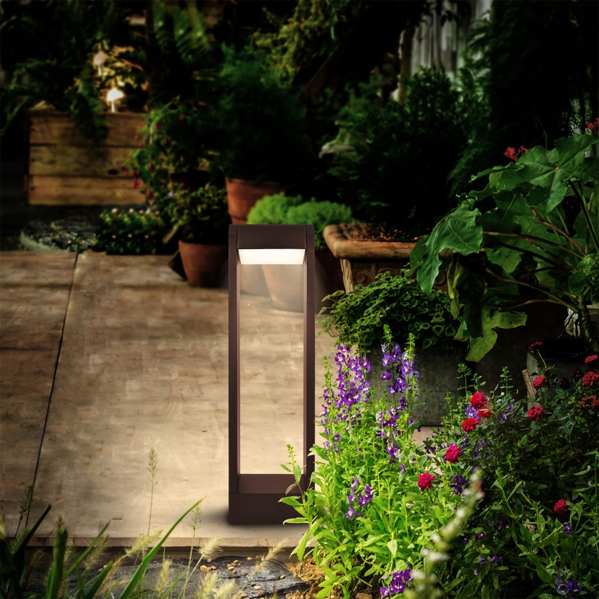 Brilagi - LED spoljašnja lampa CROTONE LED/7W/230V braon IP54 50 cm