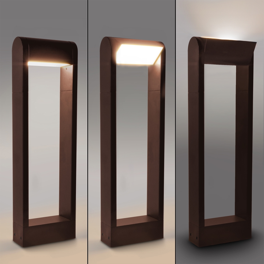 Brilagi - LED spoljašnja lampa CROTONE LED/7W/230V braon IP54 50 cm