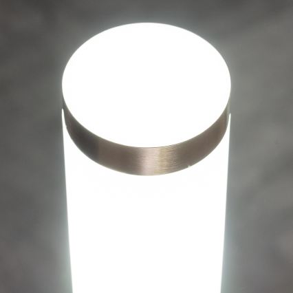 BRILAGI - LED spoljašnja lampa ELIA 1xE27/7W/230V 4000K IP44 100 cm mat hrom