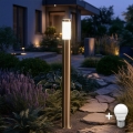 BRILAGI - LED spoljašnja lampa ELIA 1xE27/7W/230V 4000K IP44 100 cm mat hrom