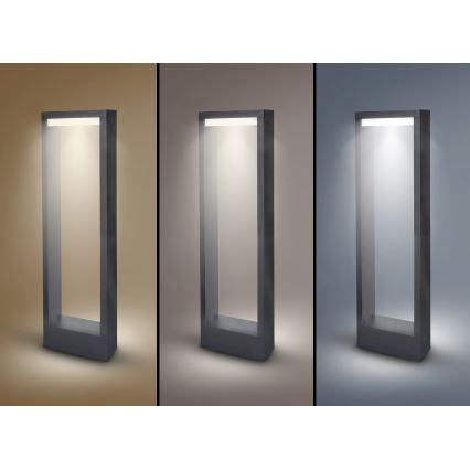 Brilagi - RAGUSA LED spoljna lampa, 7W, 230V, 3000/4000/6000K, antracit, IP54, 50 cm
